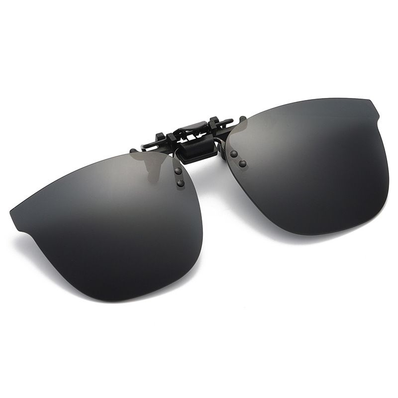 PC Explosion-Proof Fashion Sunglasses Prescription Driver Clip-On Driving Night Vision Glasses_voghion.com