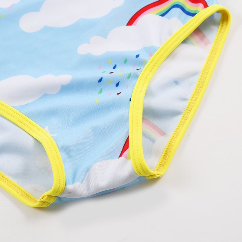 Maillots de bain une pièce tendance pour mère et enfant, jolis et mignons_voghion.com