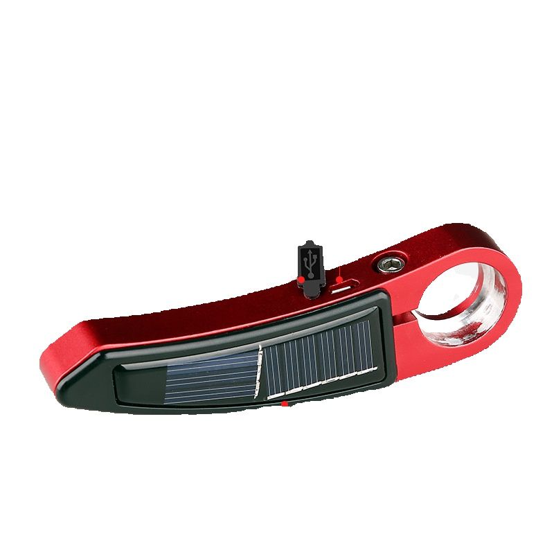 Bicycle Solar Rubber Sleeve Charging With Light Sub Handle Bicycle Mountain Riding Equipment_voghion.com