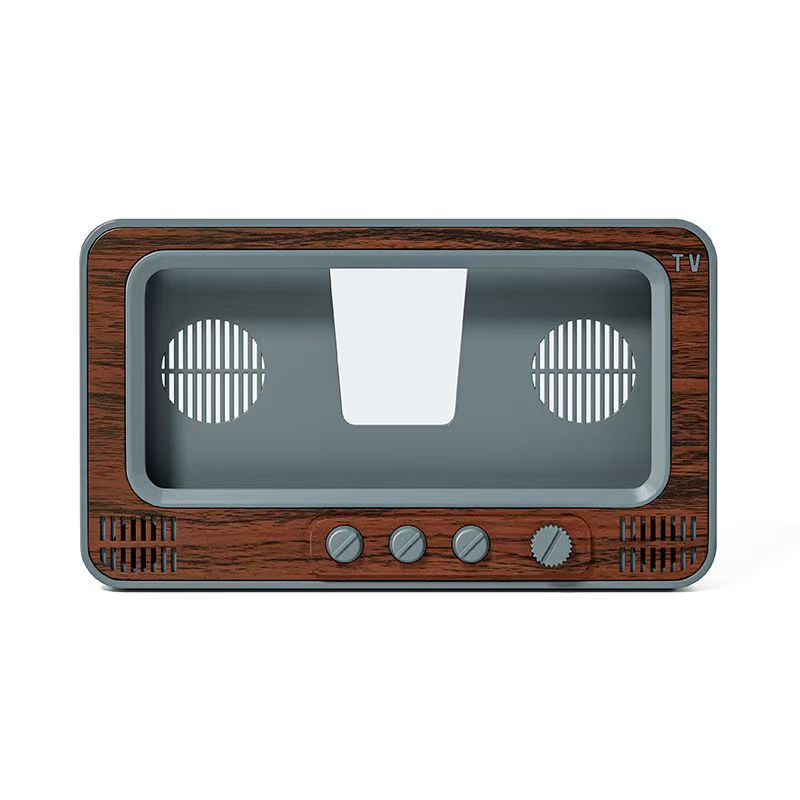 Retro Holder With Instagram Style, Desktop Wireless Phone Holder, Perfect For Watching TV Shows_voghion.com