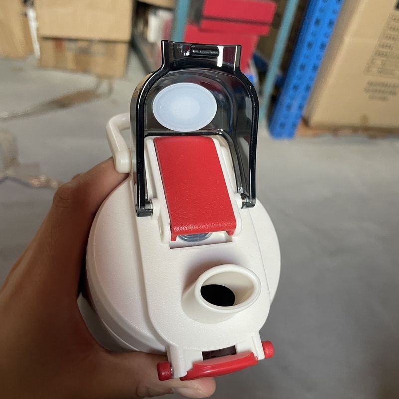 Bicchiere termico doppio Crystal Noble in acciaio inossidabile 316, grande capacità, con coperchio girevole semplice, 700 ml_voghion.com