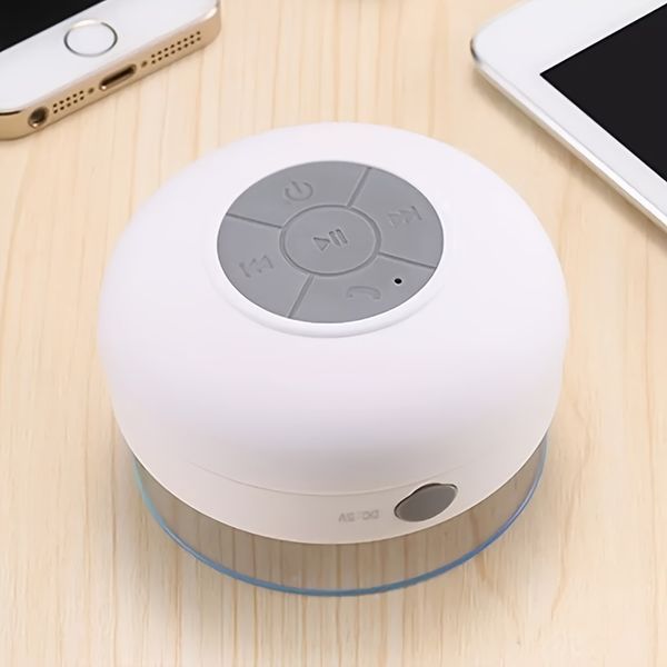 1PC Portable Speaker Wireless Waterproof Shower Speakers For Phone Subwoofer Hand Free Car Speaker Loudspeaker_voghion.com