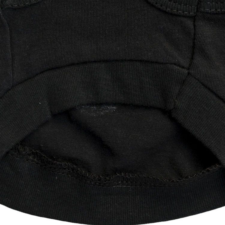 Dog Clothing Black Fishbone Pet Vest Halloween Clothes Spring And Summer Style_voghion.com