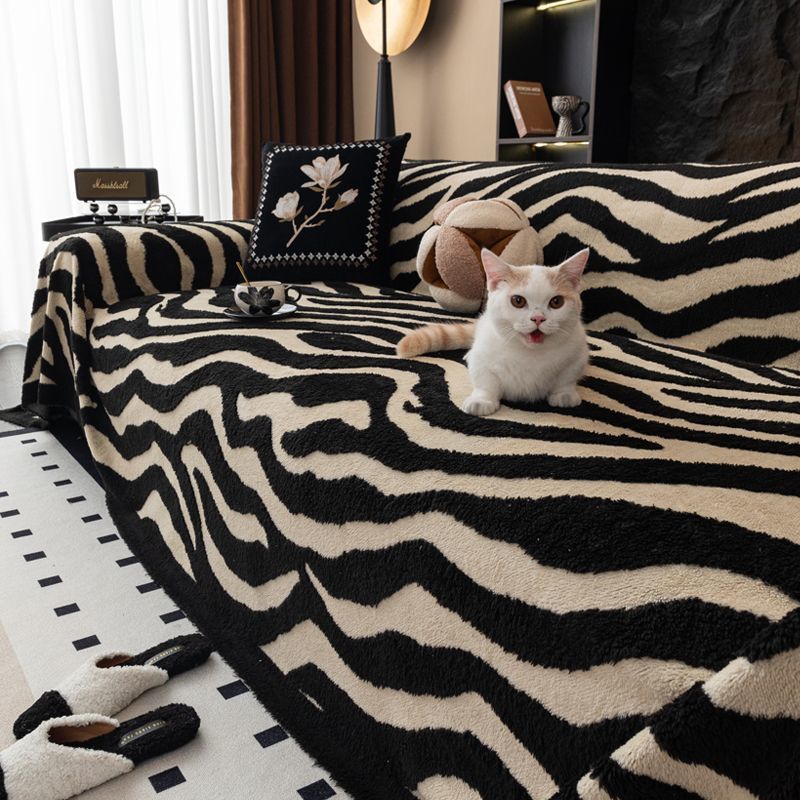 Puxu Plush Sofa Throw Full Non-Slip Cloth High-End Universal Cat-Proof Cover_voghion.com