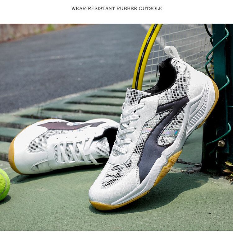 Tênis profissional respirável sapatos esportivos verão antiderrapante usar absorção de choque modelos masculinos e femininos_voghion.com