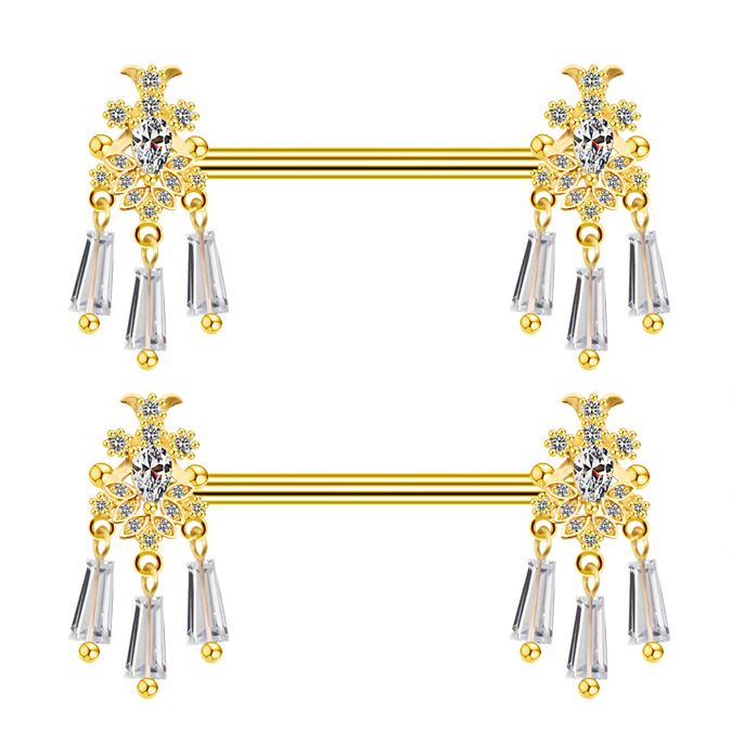 Anello capezzolo a forma di serpente Anello capezzolo a forma di arco Anello capezzolo a forma di freccia con cuore Anello capezzolo a forma di goccia di unghia al seno_voghion.com