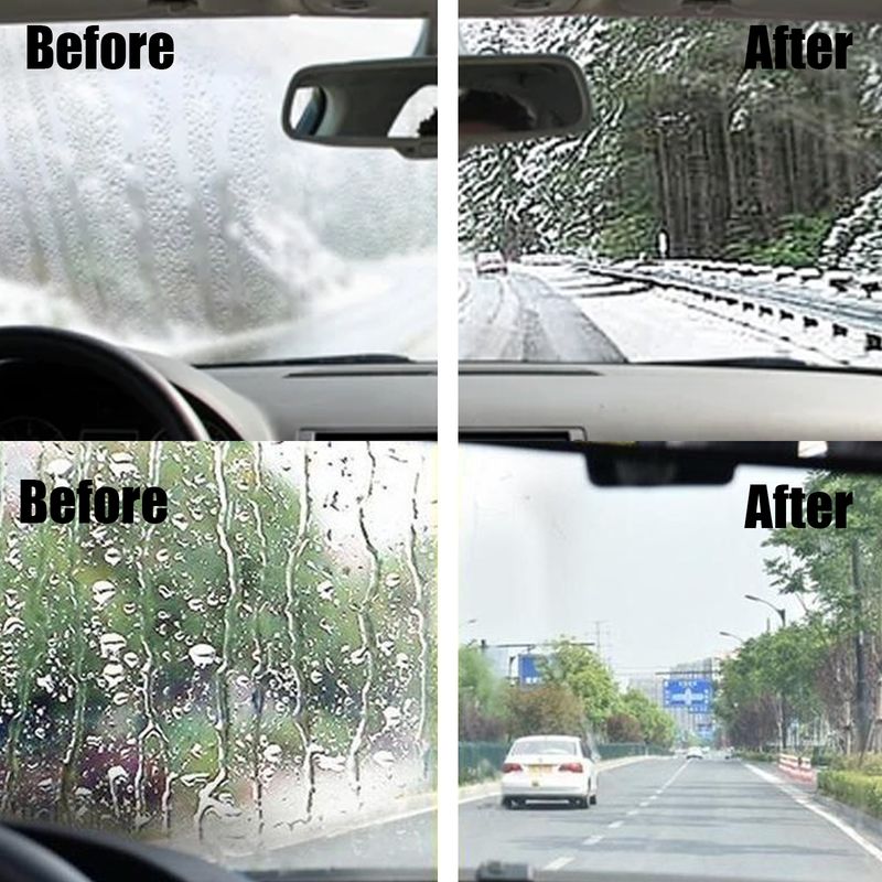 Homonth Windshield Cleaner Multifunctional Car Window Glass Cleaning Decontamination Fog Removal Cleaner_voghion.com