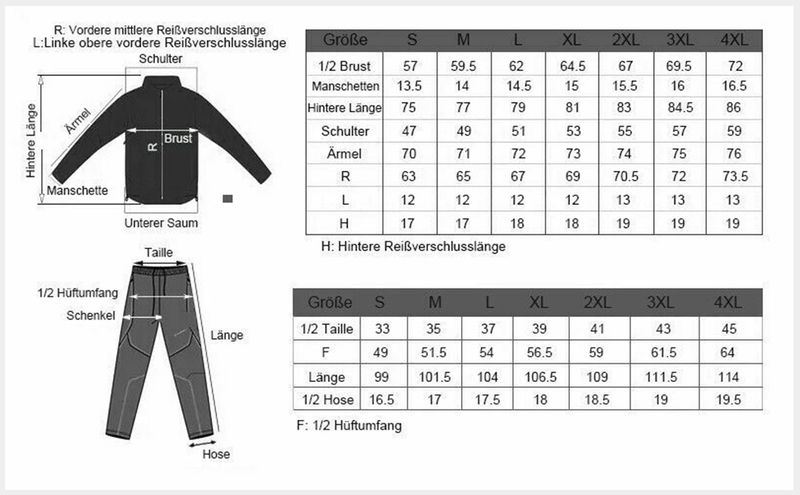 Giacca da ciclismo ROCKBROS invernale tuta giacca pantaloni sport caldo taglia europea M-4XL_voghion.com
