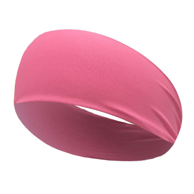 Simples cor sólida borda larga esportes mulheres, fitness corrida suor guia banda para homens, lenço de cabeça acessórios para cabelo, ioga_voghion.com