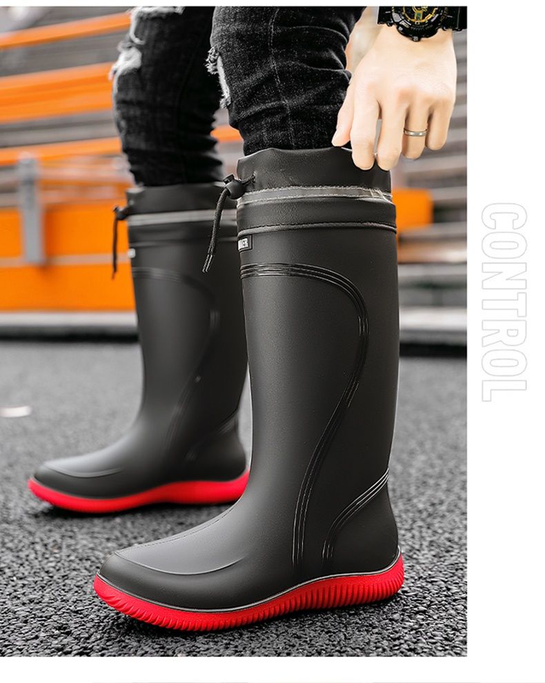 Egycipős High Tube vízálló szájú esőcsizma 39-45 méret_voghion.com