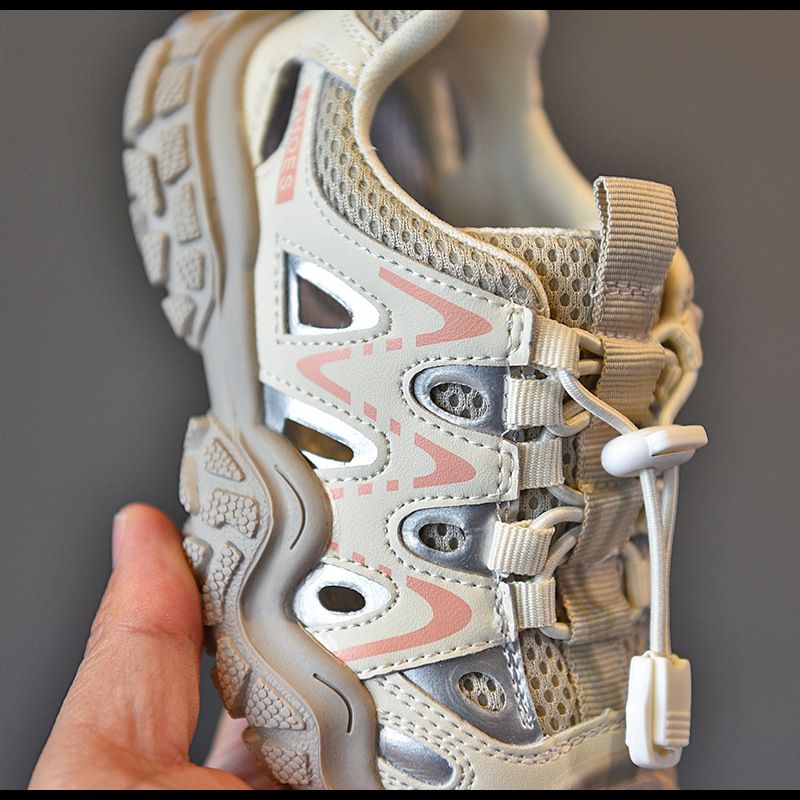 2433 Scarpe estive nuove per ragazzi, casual, traspiranti, in rete, per ragazze, versione coreana, per la scuola media, sportive, per studenti, alla moda_voghion.com
