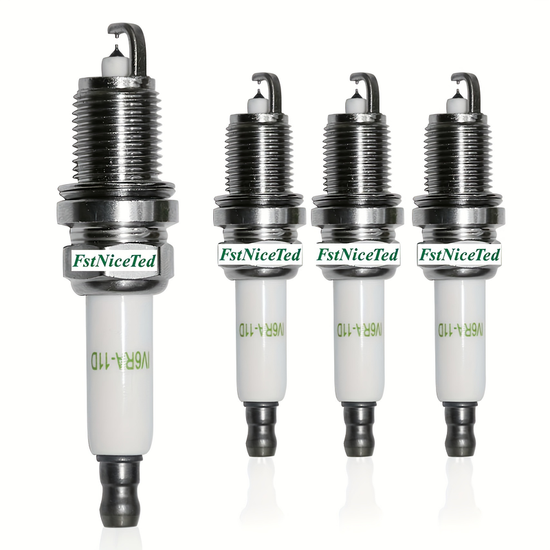4pcs Double Iridium Spark Plug Fits For B MW's Old X1 320i 120 N46 750Li N62 Replaces NGK-4294 IZFR6H11_voghion.com