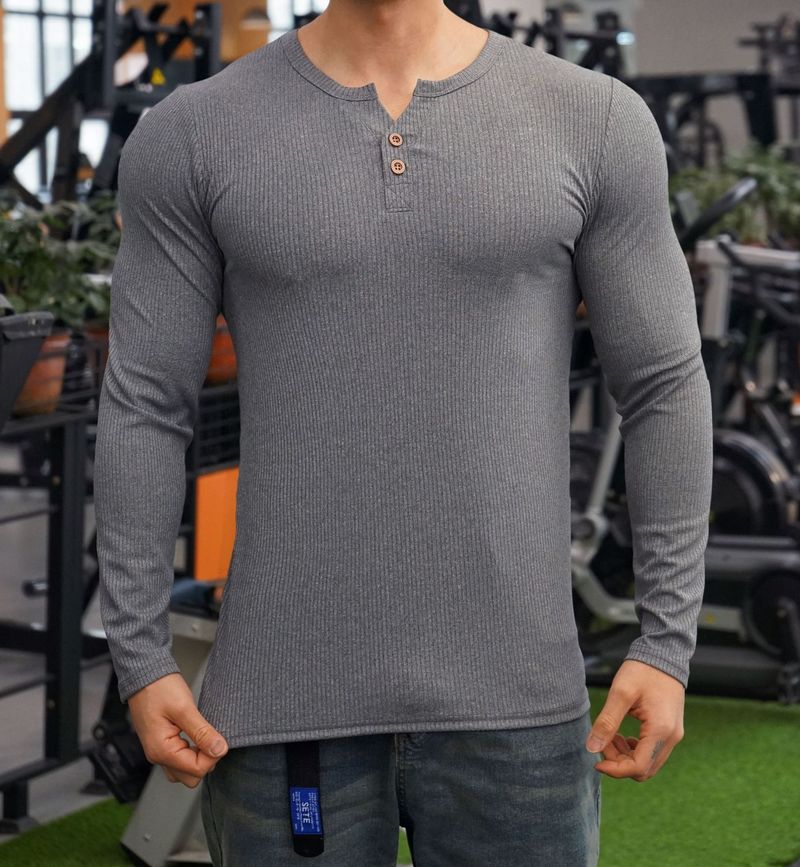 Herren Performance Half-Button Training Tee – Atmungsaktives Slim Fit Basketball- und Laufshirt (Weiß/Schwarz/Rosa/Blau/Dunkelgrau, S-XXXL)_voghion.com