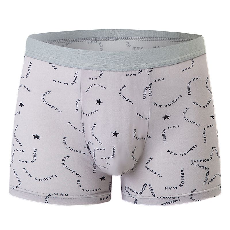 Overseas Platform Exclusive Men's 4-Pack Boxer Briefs Loose Casual Size Underwear Fashion Sexy Pants_voghion.com