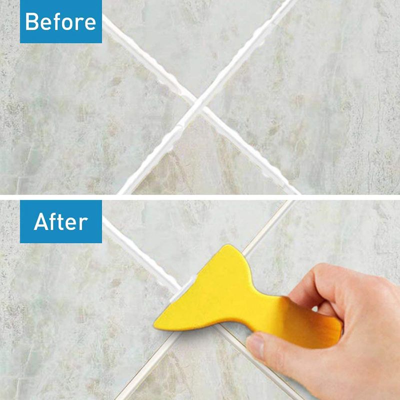 Professional 16-Piece Grout Tool Set - Grout Spreader, Caulking Scraper, Silicone Applicator For Tile & Glass_voghion.com
