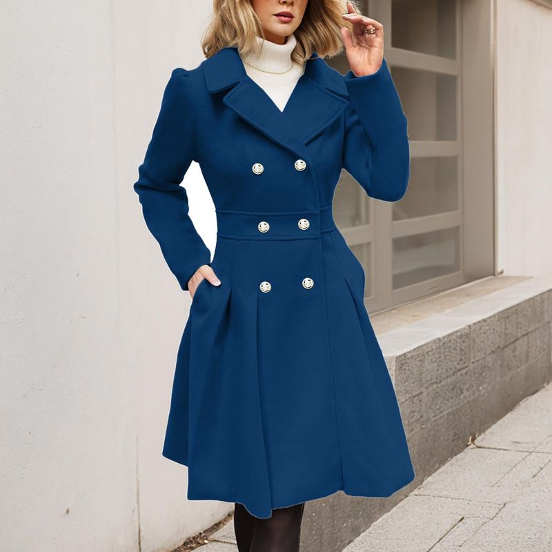 Moda feminina casaco de lã casaco feminino_voghion.com