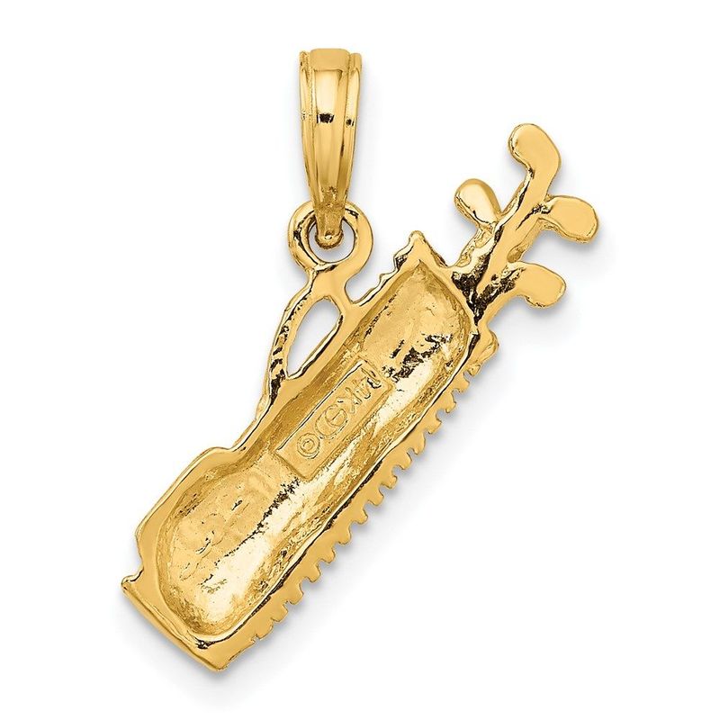 14k Golf Bag Charm_voghion.com