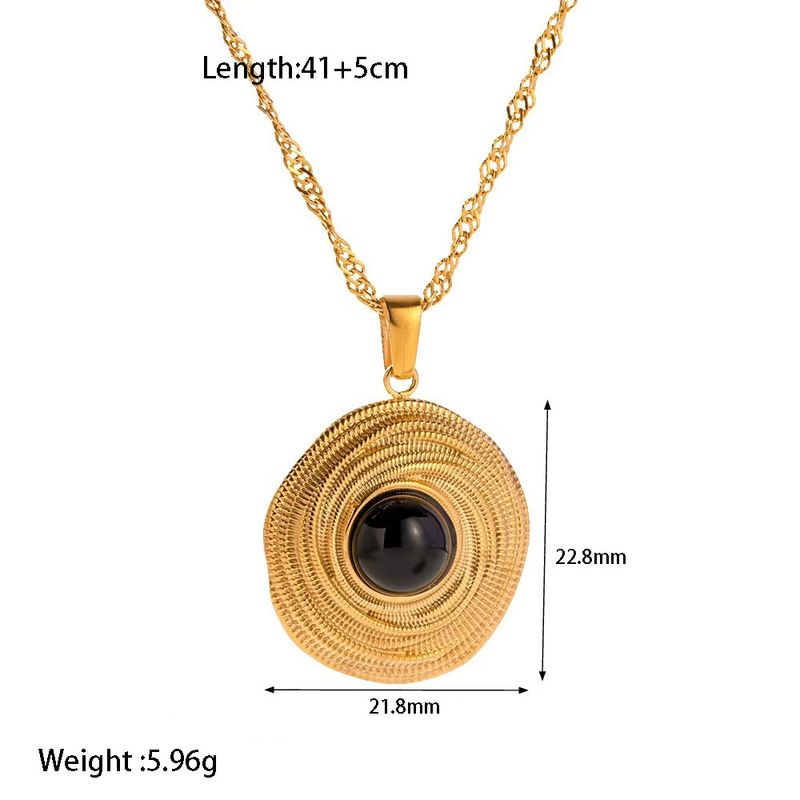Auge des Horus Halskette Ring Ohrringe Set vergoldet Edelstahl übertrieben Zubehör_voghion.com
