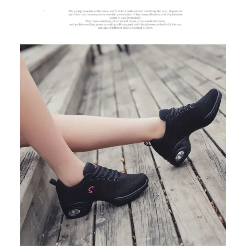 Scarpe da ballo jazz da donna, moderne, traspiranti, con suola morbida, per esercitarsi, da donna, sportive, Ddmysaturn_voghion.com