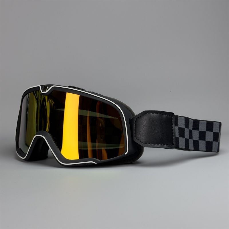 100 % winddichte Motorradbrille für Harley-Fahrer, 3/4-Helm_voghion.com