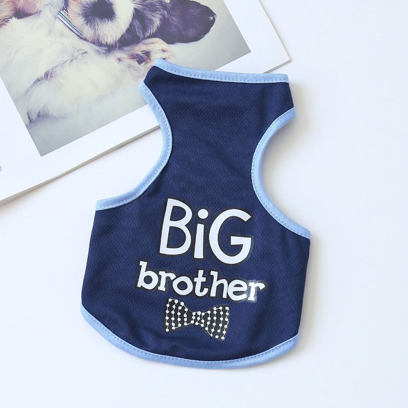 Dog Summer Printed Cat Clothes Pet Vest Thin Corgi Teddy Pomeranian_voghion.com
