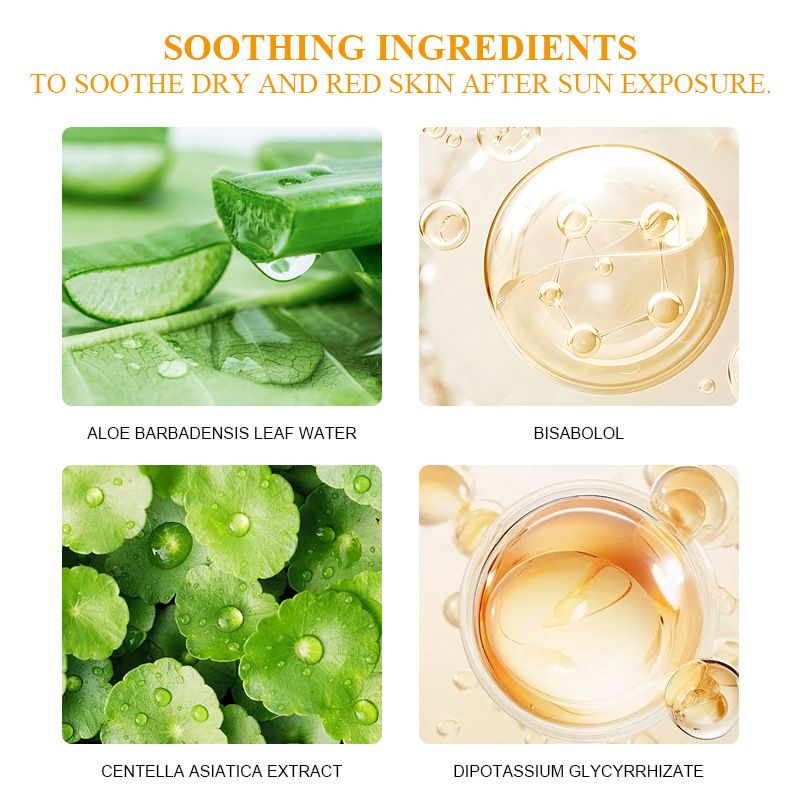 SPF50+ Isolation Cream UV Protection Waterproof Sweatproof Sunscreen Lotion Full English_voghion.com