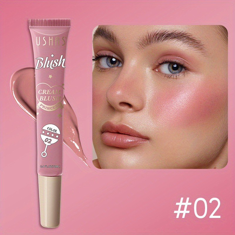 4-color waterproof multi-purpose liquid cheek powder blusher facial nourishing powder blusher cream 3-in-1 eye_voghion.com