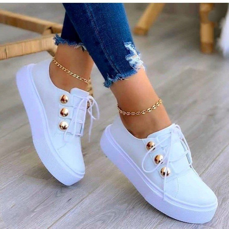 Chaussures de travail femme chaussures en cuir chaussures de marche baskets toile synthétique Absorption des chocs baskets_voghion.com
