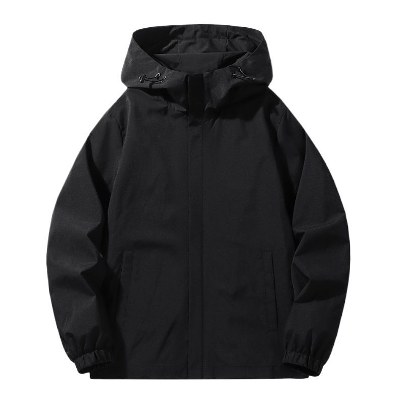 Nuova giacca softshell antivento impermeabile primaverile e autunnale, acquisto di gruppo, stile coppia, con cappuccio, funzionale per escursioni all'aperto_voghion.com