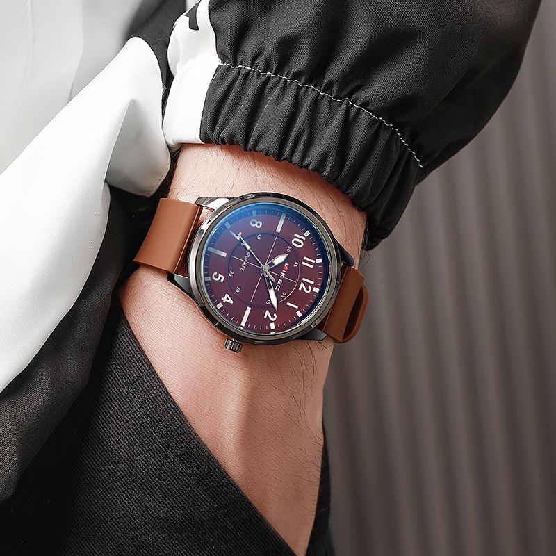 Orologio da uomo alla moda, quadrante grande, impermeabile, di nicchia, tendenza, lavoro, quotidiano, compleanno, anniversario, regalo di San Valentino._voghion.com