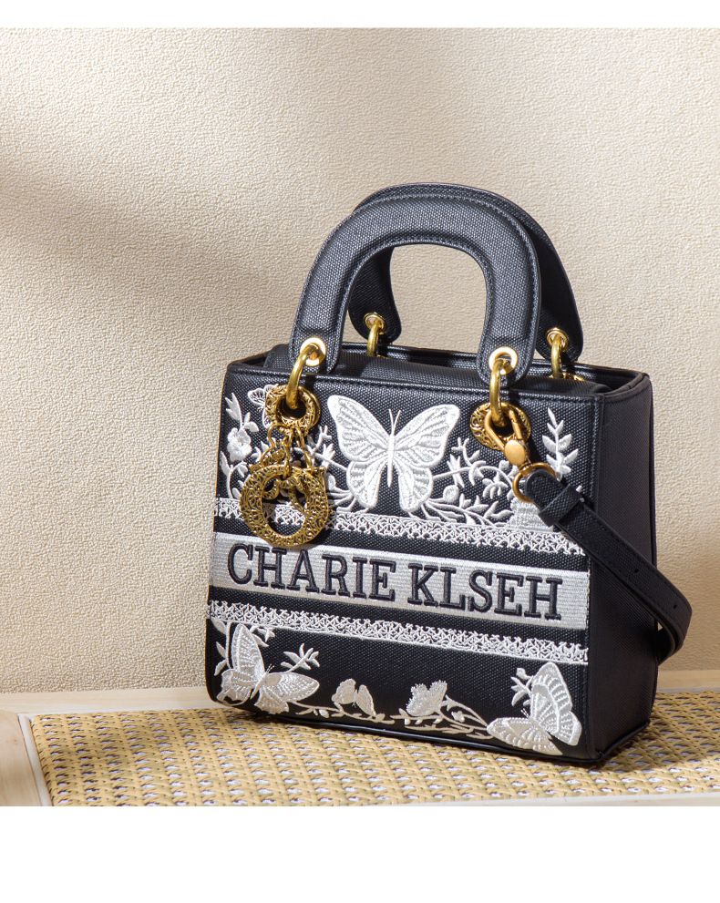Geschenk Freundin Diana, Schultergeschenktasche für Qixi, Damentasche, 2024 Stickereihandtasche, tägliches Pendeln_voghion.com