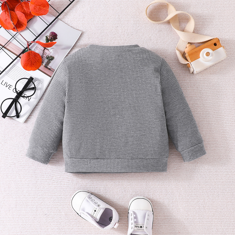 Mother&Kids Hoodie multi-color casual three-piece men's and women's treasure top solid color combination_voghion.com
