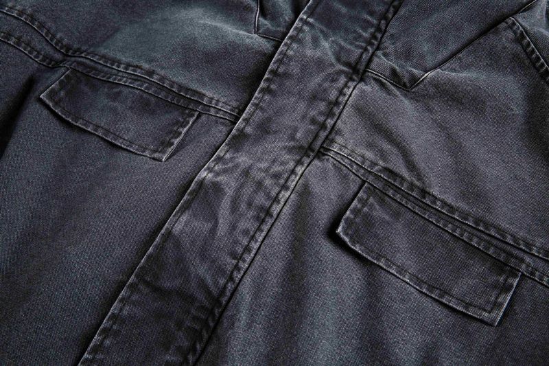Eon Modish 25 Autunno Nuovo stile americano High Street Giacca con colletto alla coreana e linea strutturata_voghion.com
