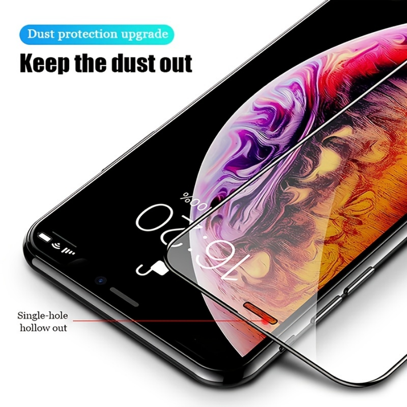 3Pcs Tempered Glass For IPhone 11 12 13 14 Pro Max 6 6s 8 7 Plus Screen Protector For iPhone 12Mini 13Mini XSMAX X XR SE2020 Full Cover Glass_voghion.com