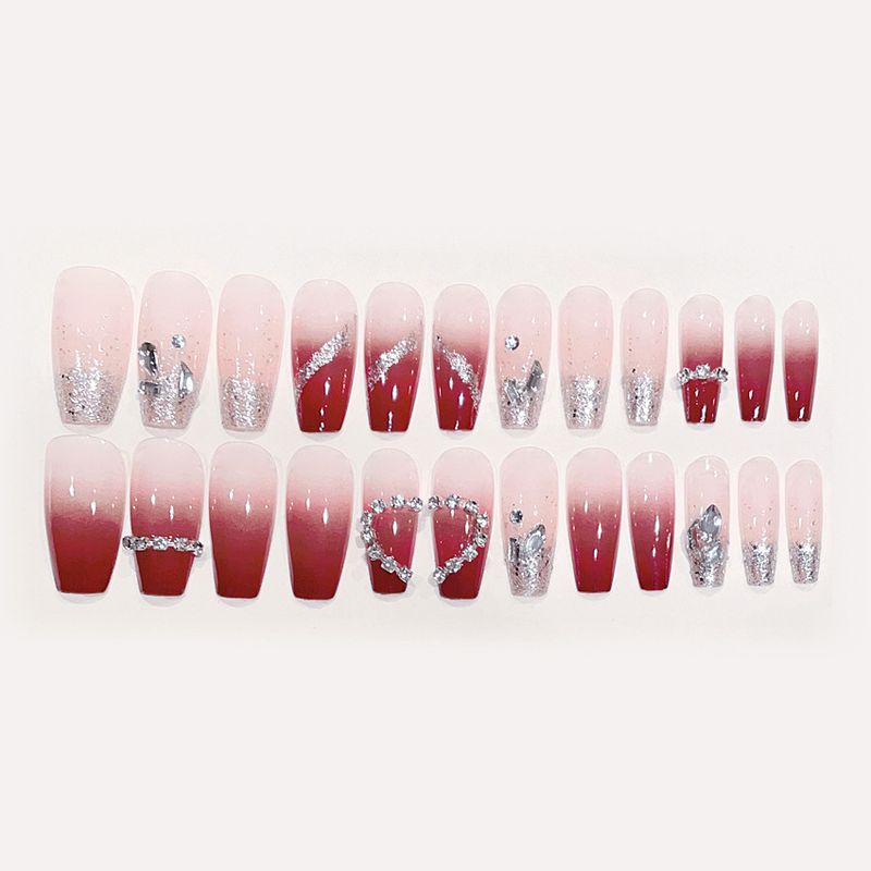 New Diamond Ins Advanced Pure Desire Style Wearing Love Nail Patch A43_voghion.com