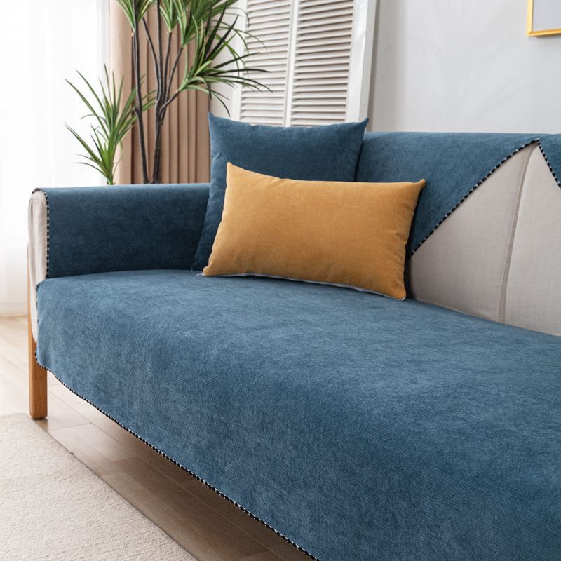 Home & Garden Waterproof Sofa Cushion Anti Cat Scratching Universal Anti Slip Modern Simple Solid Color Pet Urine Proof Sofa Cover Backrest Towel_voghion.com