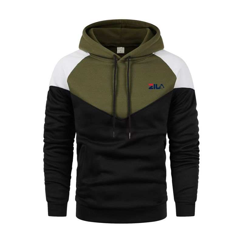 2024 nei Europa an d'USA Männer Faarf Blockéieren Splicing Moud Dréckerei Pullover Männer Casual Sportswear_voghion.com