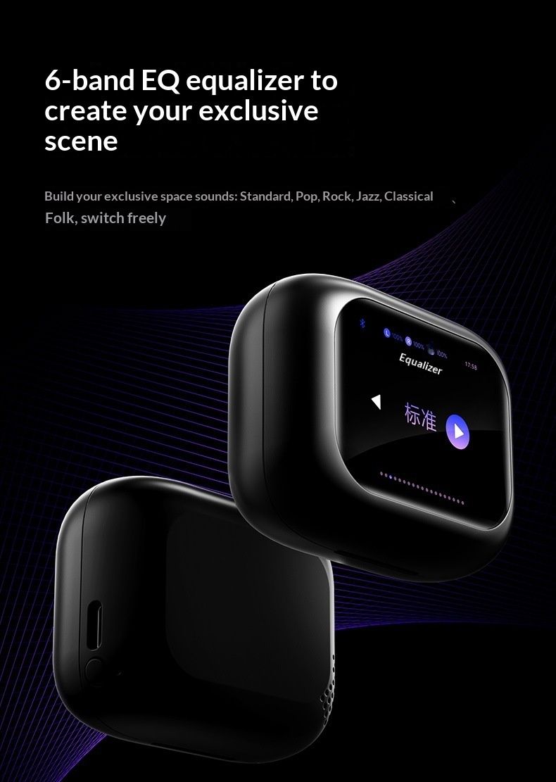 2025 New Cross-Border AI Smart Translation In-Ear Long Battery Life Noise Cancelling Sports Bluetooth Wireless Earbuds_voghion.com