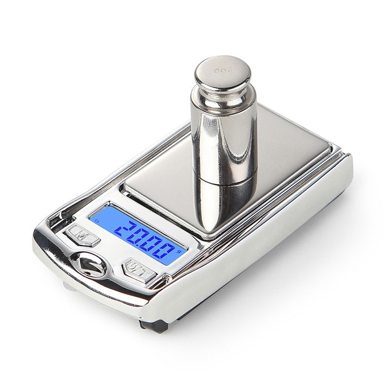 Bilnøkkel Elektronisk Vekt Mini Smykker Gull Smykker Vekt Miniatyr Veieinstrument Presisjon 0,01g Palm Scale_voghion.com