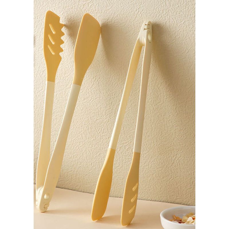 Pinças de silicone multifuncionais resistentes a altas temperaturas para churrasco, bife grelhado e anti-escaldante_voghion.com