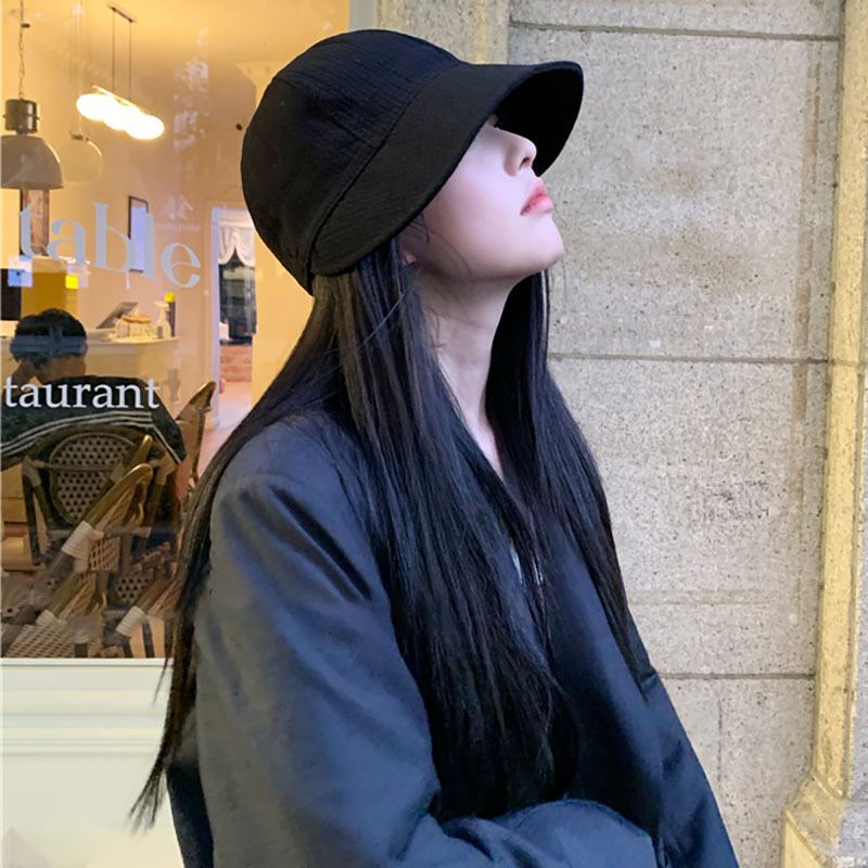 2024 Nuovo cappello da pescatore di qualità con coulisse, edizione coreana, con viso che mostra un piccolo cappello da pescatore, cappello da sole autunnale_voghion.com