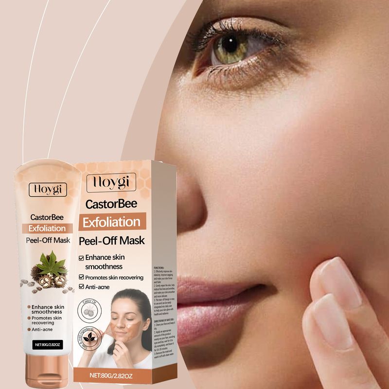 HOYGI Sanftes Peeling, feuchtigkeitsspendend, nährend, reinigend, tägliche Pflege, Peel-off-Maske_voghion.com