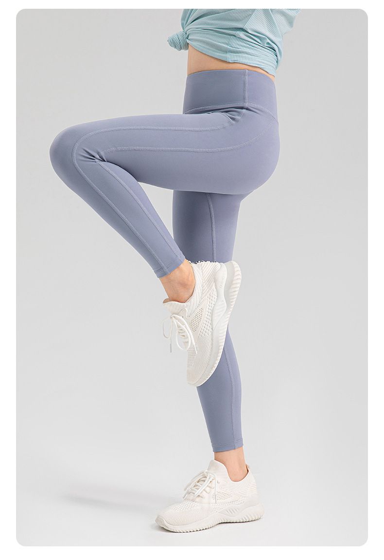 Fete mici îmbrăcăminte de vară respirabil de înaltă elasticitate pantaloni de yoga Cloud Sense piele prietenoasă sport dans antrenament alergare fitness pantaloni_voghion.com