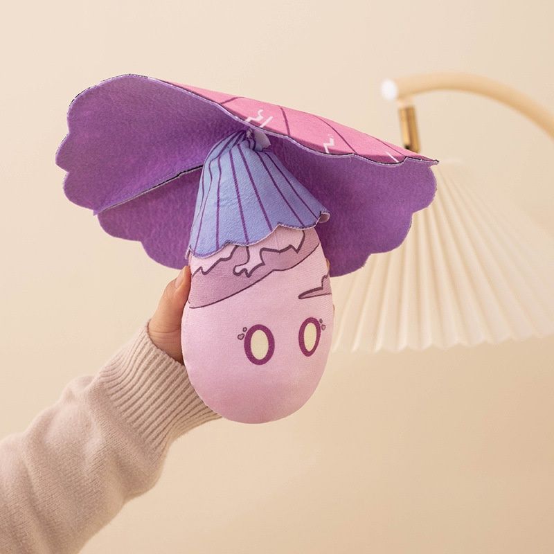Fungus Floating Impact Genshin Plush Cute And Colorful Short Plush Toy For Characters All Ages_voghion.com