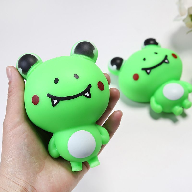 Foam Squishies Frog Decompression Toys Slow Rebound Lonely Frog Pinch Fun Cute Fun Toys_voghion.com
