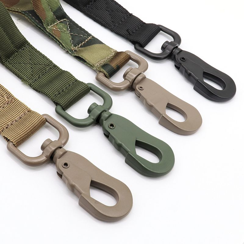 Outdoor Nylon Military Enthusiast Retractable Pet Tactical Training Leash Dog Rope_voghion.com