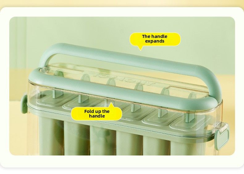 Pašdarināta saldējuma veidne no pārtikas kvalitātes silikona, lai pagatavotu saldējumu, saldējumu, mājsaimniecības bērnu saldējuma sorbeta abrazīvus, saldētus ledus kubiņus_voghion.com