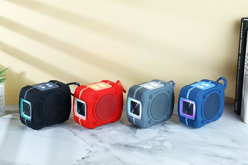 Small Bluetooth Speaker Outdoor Sling Portable Large Volume Square Dance Subwoofer Mini Audio_voghion.com