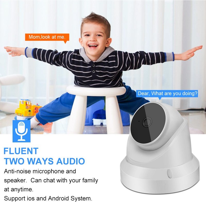 3MP V380 Pro-app WiFi IP 10x zoom Smart hjemsikkerhet Nattsyn Innendørs trådløst Celg-montert CCTV-domekamera_voghion.com