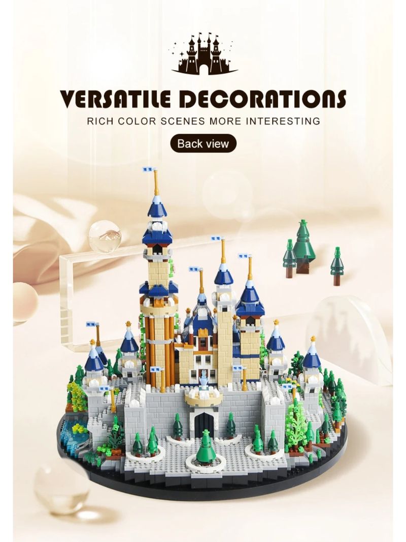 3600 tk Creative City muinasjutt Printsessi lossi ehitusplokid mikroosakeste komplekt Teemantklotsid Mänguasjad Kingitused lastele Tüdrukule_voghion.com